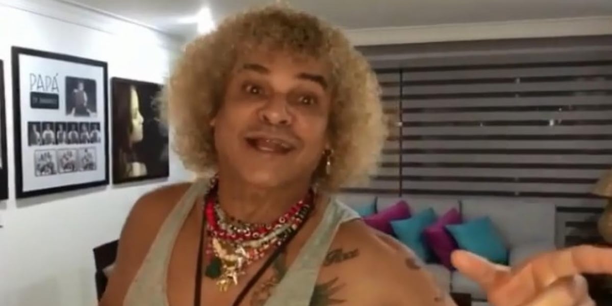 Instagram. El exfutbolista Carlos 'El Pibe' Valderrama.