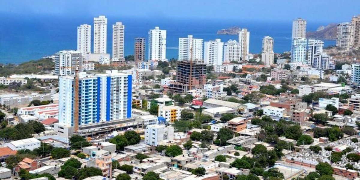 Panorámica de Santa Marta 