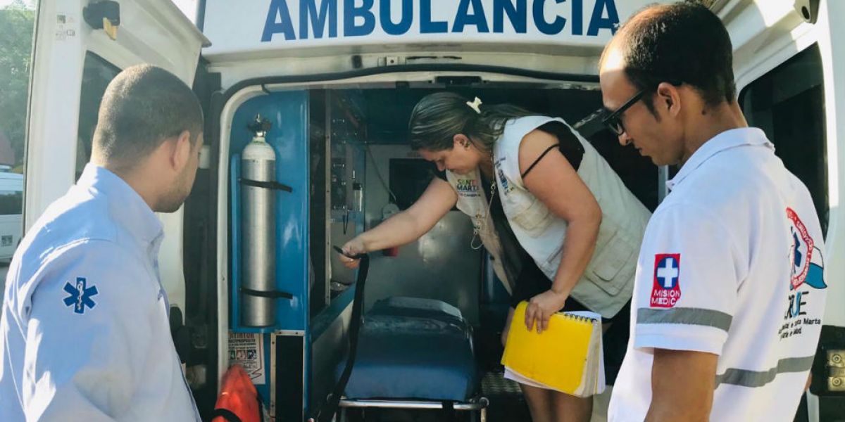 Las medidas se adoptaron  luego de realizar visitas de inspección a prestadores de servicios de salud con transporte asistencial