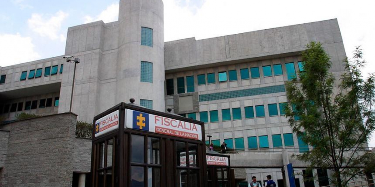 Fachada de la Fiscalía General de la Nación.