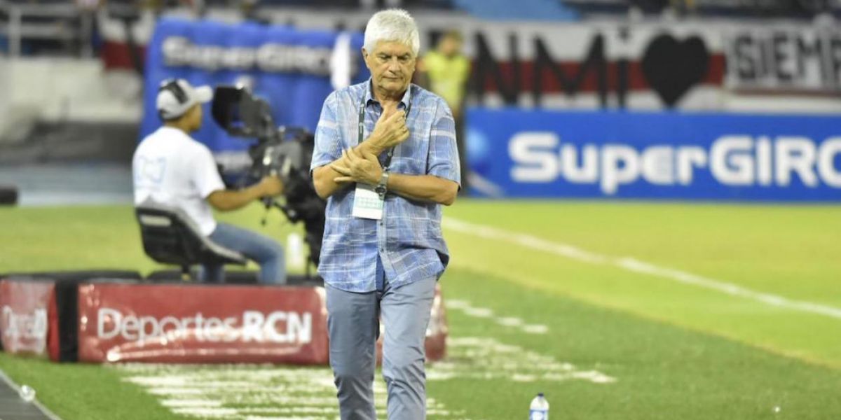 El estratega vivió una gran campaña con el cuadro barranquillero. 