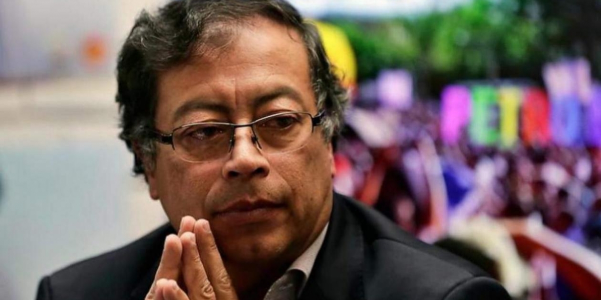 Gustavo Petro, líder del movimiento.