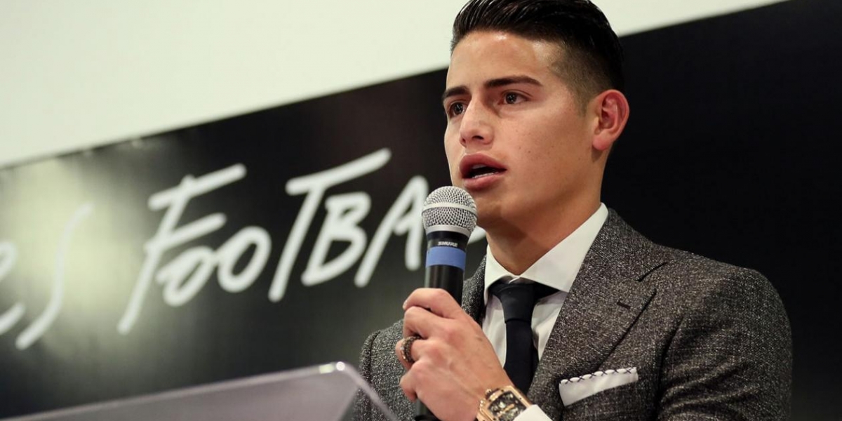 EFE James Rodríguez.