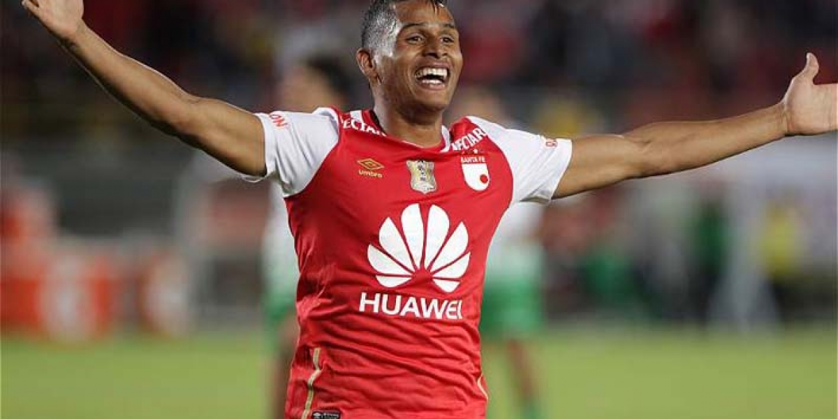 @Santa fe Los derechos deportivos del samario le pertenecen al Santa fe.