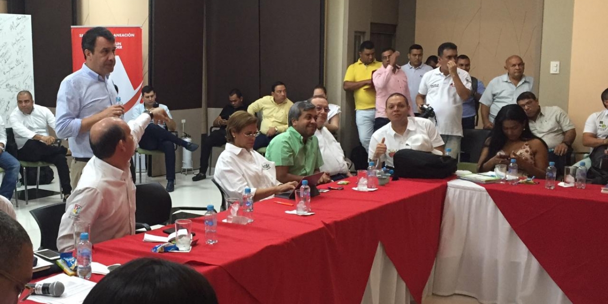 La reunión se realizó en Barranquilla con representantes de los departamentos del Caribe.