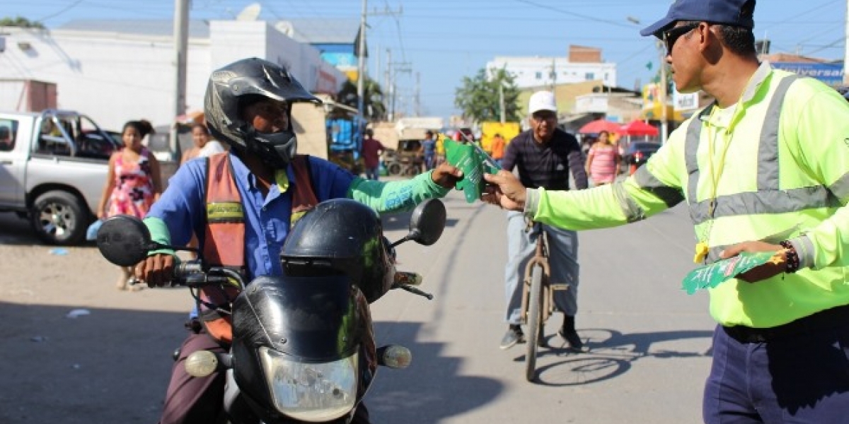 Alcaldía de Ciénaga Se realizaron campañas pedagógicas en distintos sectores del municipio con los diferentes. actores de la movilidad