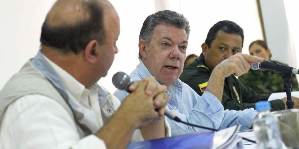 Presidencia. Juan Manuel Santos en Arauca.