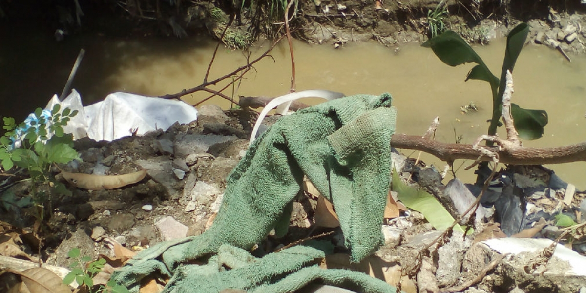 El Río Manzanares es uno de símbolos de la contaminación en Santa Marta.