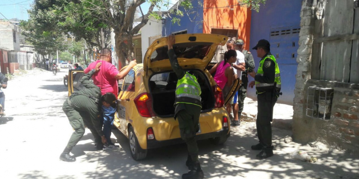 Policía Metropolitana de Santa Marta Operativos de la Metropolitana en Bastidas.