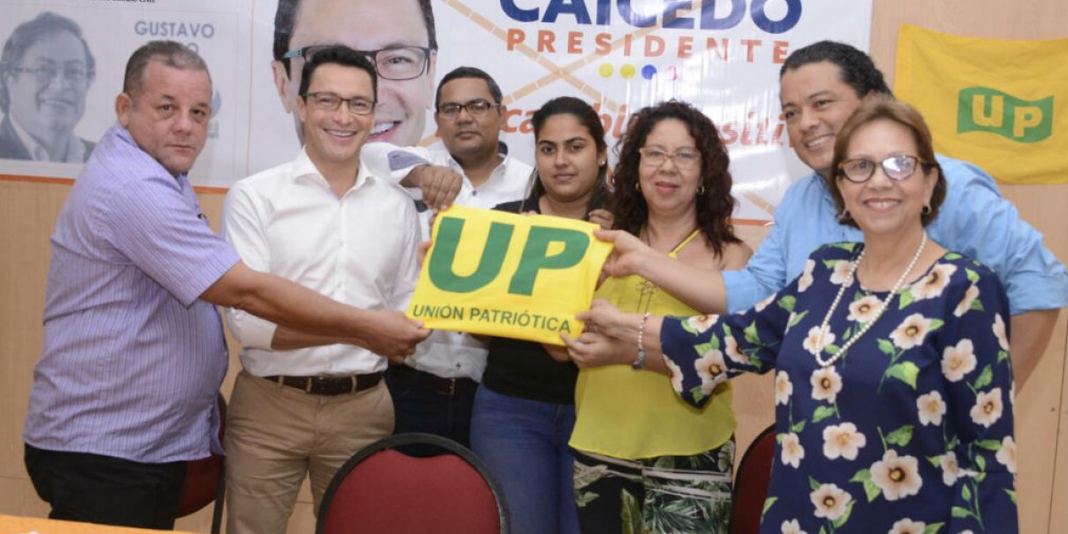 Prensa Carlos Caicedo. El partido Unión Patriota, UP, consolida respaldo a candidatura presidencial de Carlos Caicedo de cara a la ‘Consulta Interpartidista de la Inclusión Social para la Paz’, que se disputará el próximo 11 de marzo contra Gustavo Petro.