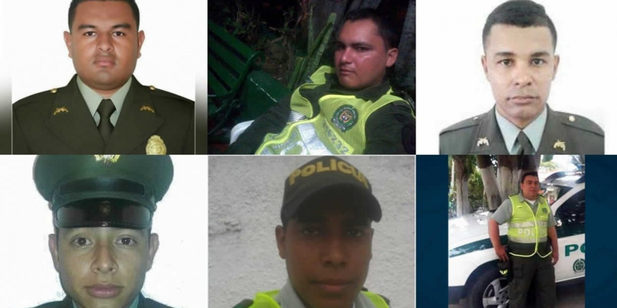 Zona Cero Policías muertos en atentado Estación San José.
