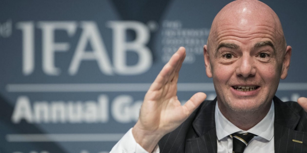 EFE Gianni Infantino, presidente de la FIFA.