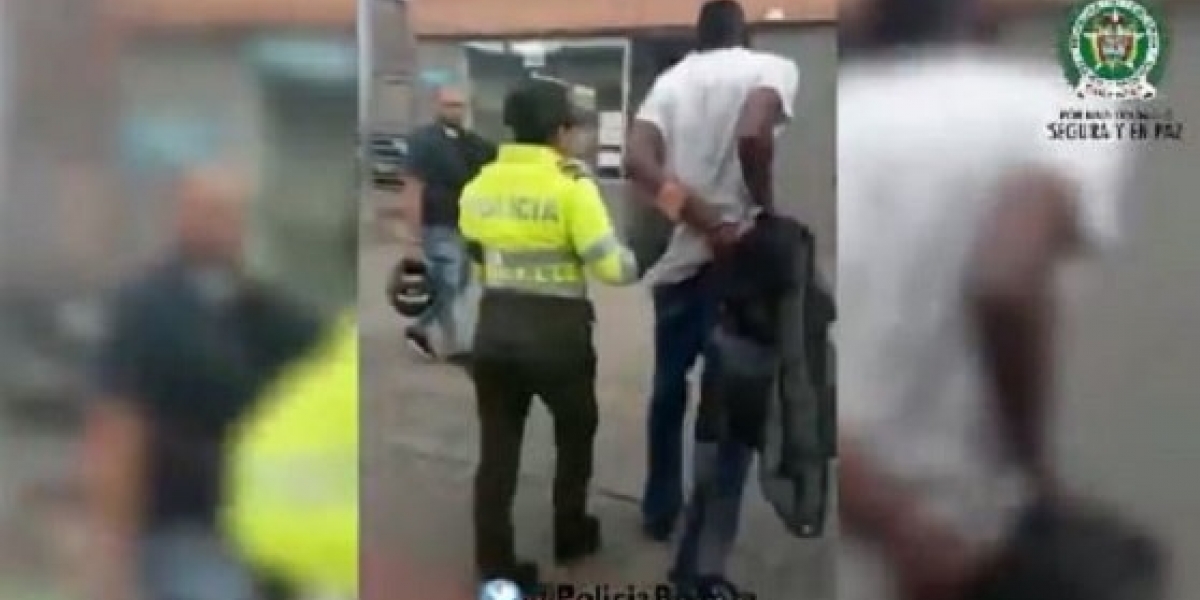 Policía de Bogotá Captura de pantalla.