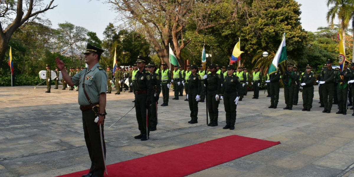 Policía de Magdalena. El coronel Faber Dávila Giraldo, llega para continuar la consolidación de la seguridad en el departamento.