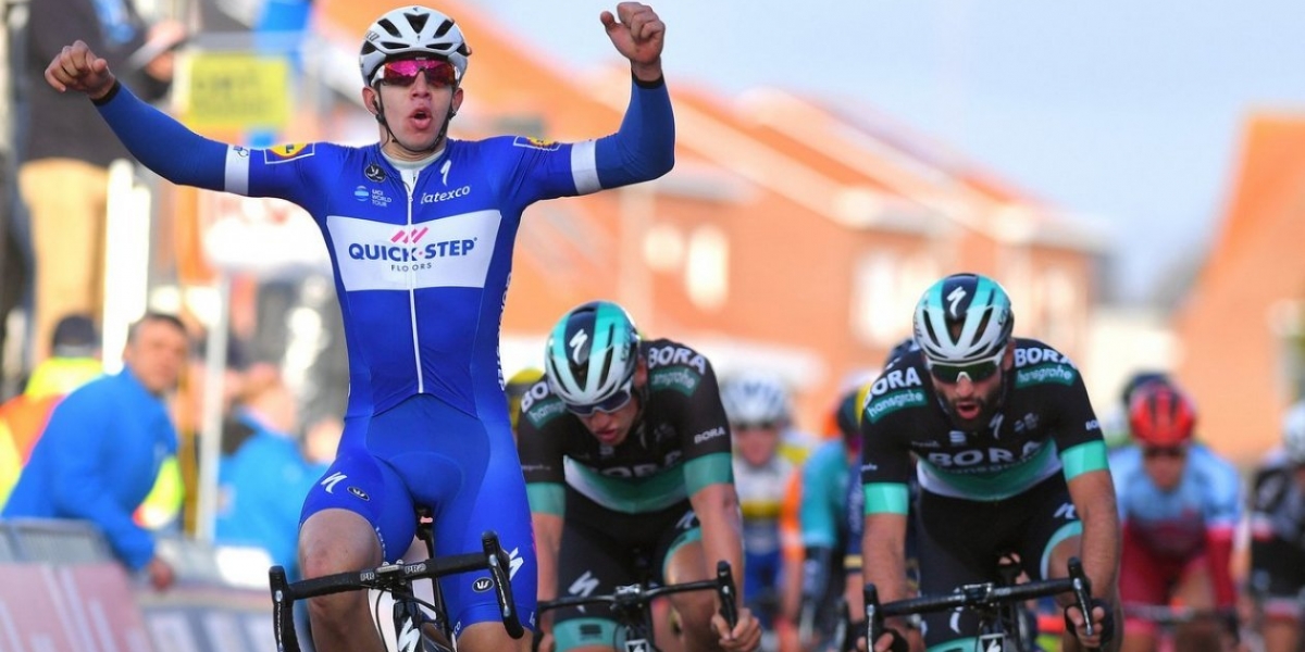 @GettySport. El monteriano Álvaro Hodeg celebrando su triunfo.