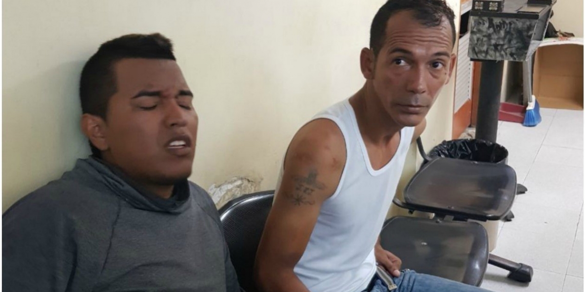 Zonacero.com Pablo Andrés Fajardo Rolando y Miguel Estrend Jiménez, los capturados que tenía detención domiciliaria.