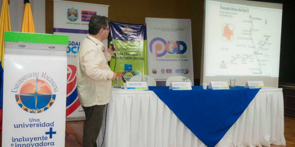 Universidad del Magdalena El proyecto se realiza en conjunto con la Gobernación del Magdalena.