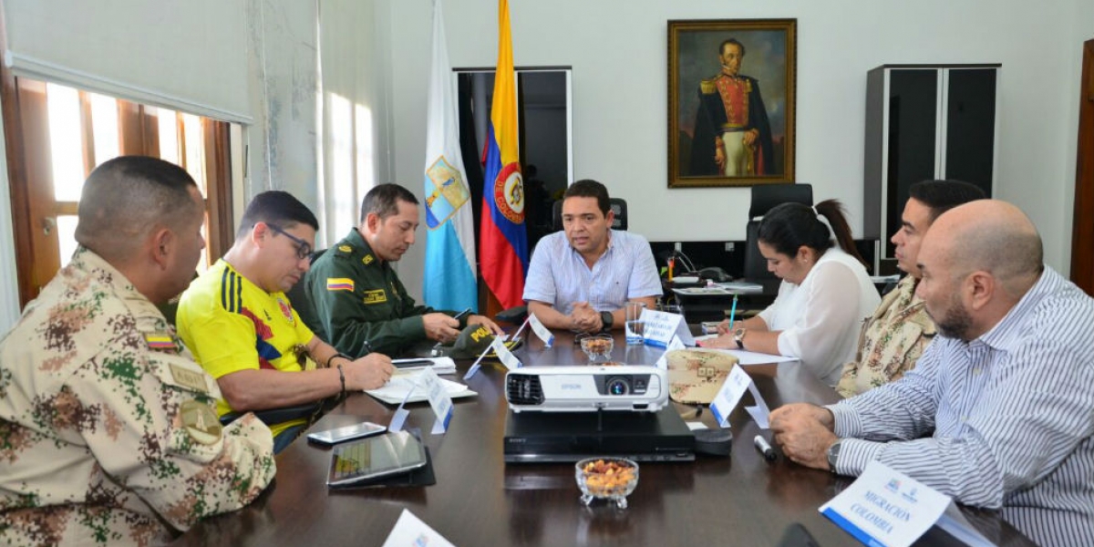 Consejo de seguridad realizado este viernes.