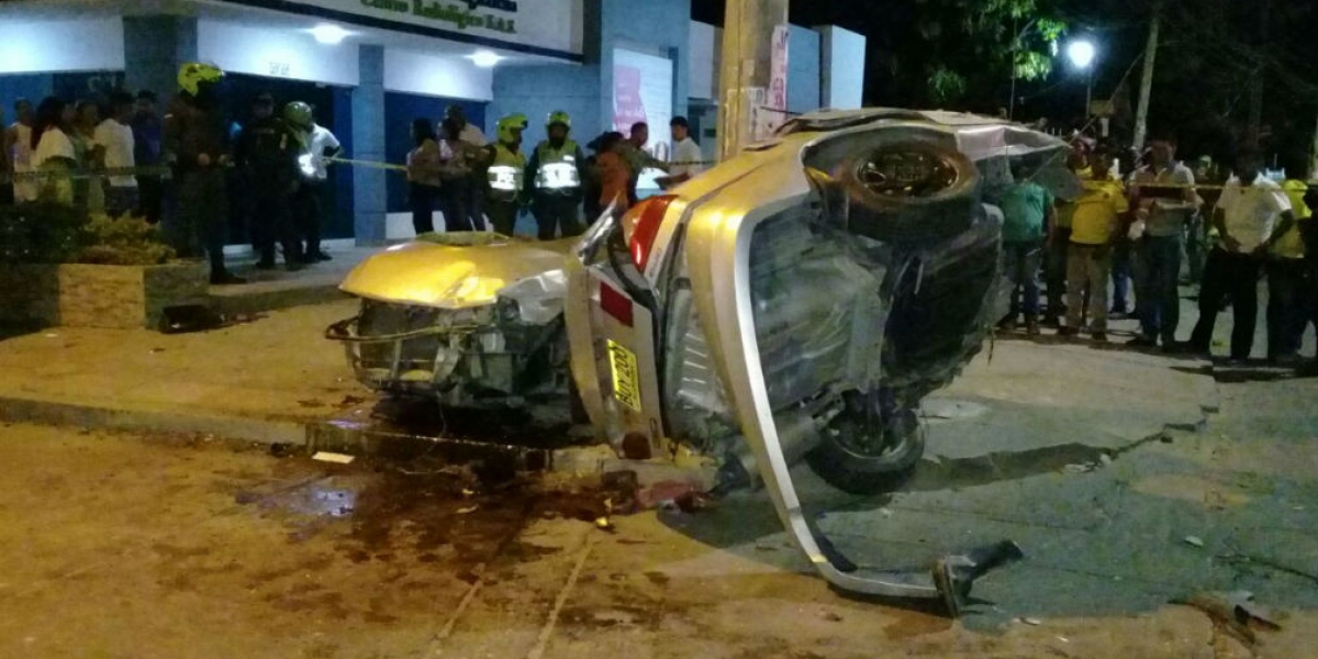 Archivo Accidente presentado en la Avenida del Libertador.