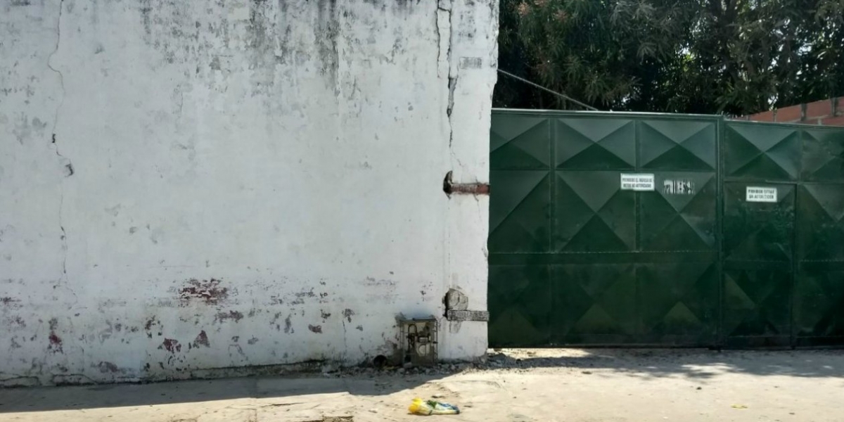Aserradero donde ocurrió el accidente laboral.