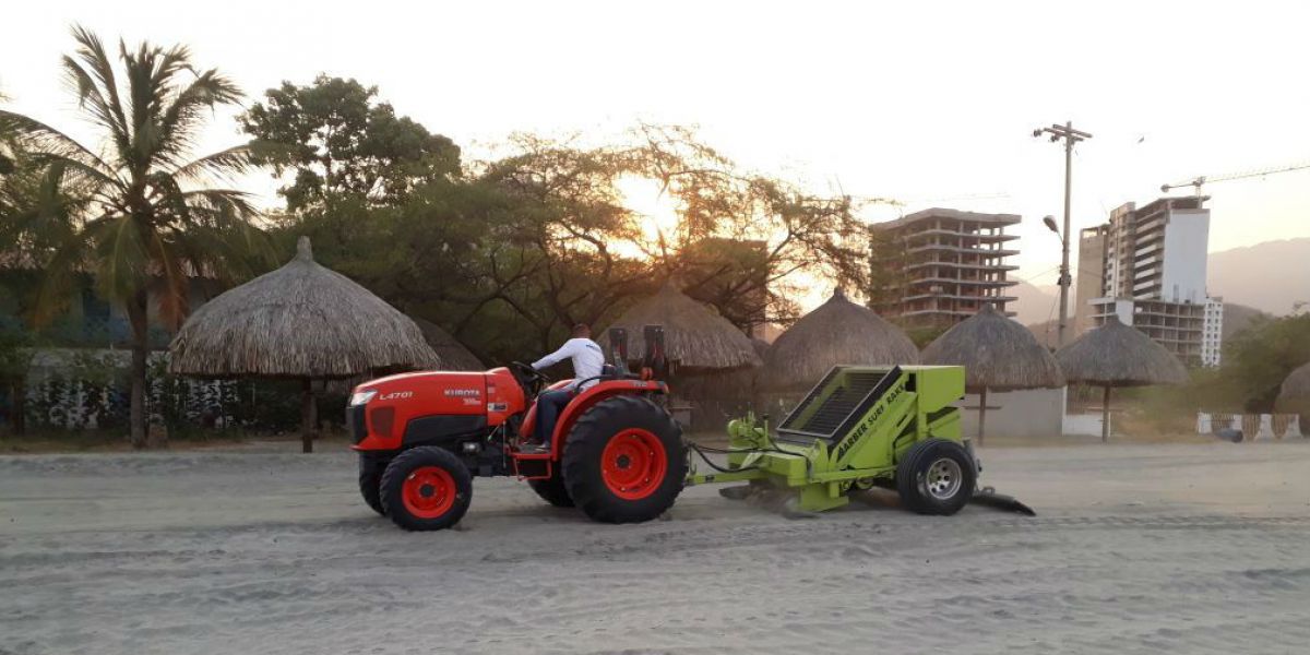 Las labores se adelantaron en 9 playas del distrito.