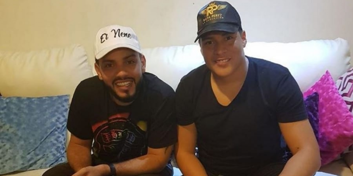 'El Nene' Carrascal y Rafa Pérez.