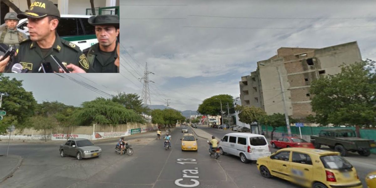 Seguimiento.co El hecho se presentó, según el comandante, en cercanías al Sena Comercial.
