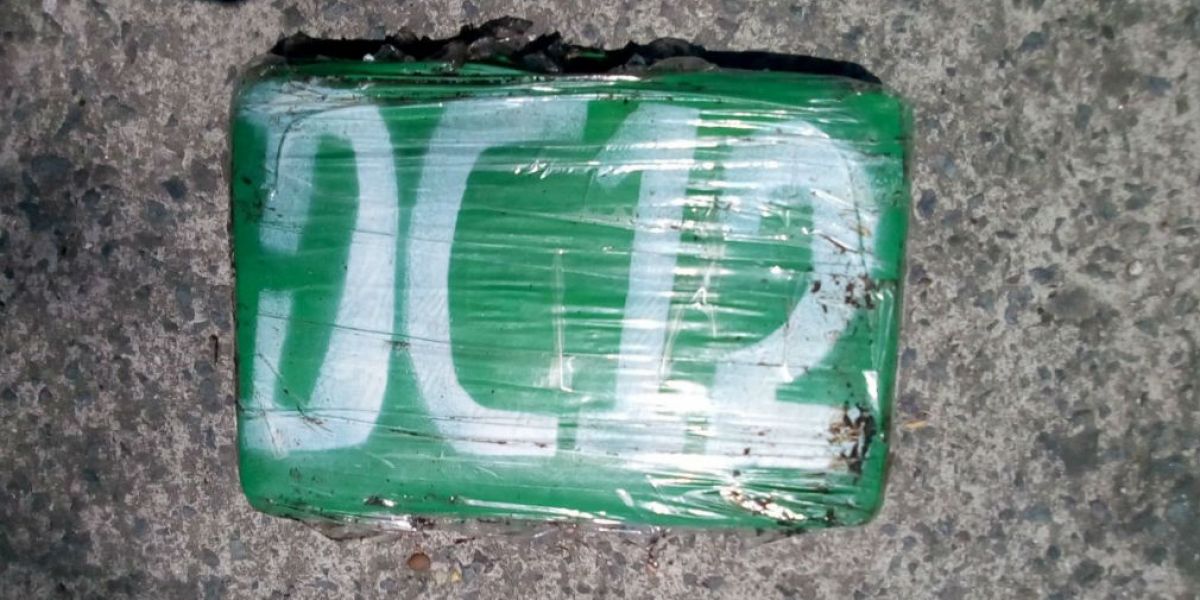 Paquetes de droga.