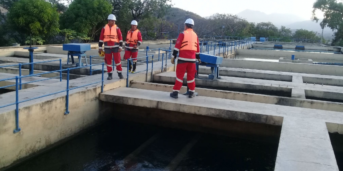 Veolia. La Planta de Tratamiento de Agua Potable de Mamatoco es una de más afectadas.