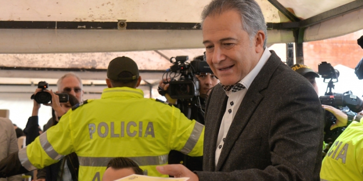 Óscar Naranjo, actual vicepresidente de Colombia.
