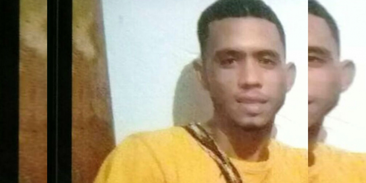 Miguel Andrés Viloria Martínez, de 23 años, recibió cuatro impactos de bala en un cruce de disparos con la Policía.