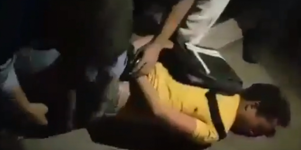 Policía Magdalena La captura del secuestrador del bus se produjo hacia las 2 de la mañana.