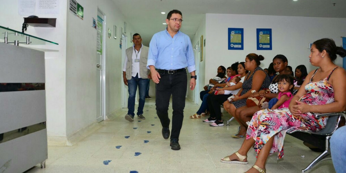 Prensa Alcaldía. Rafael Martínez, alcalde de Santa Marta.