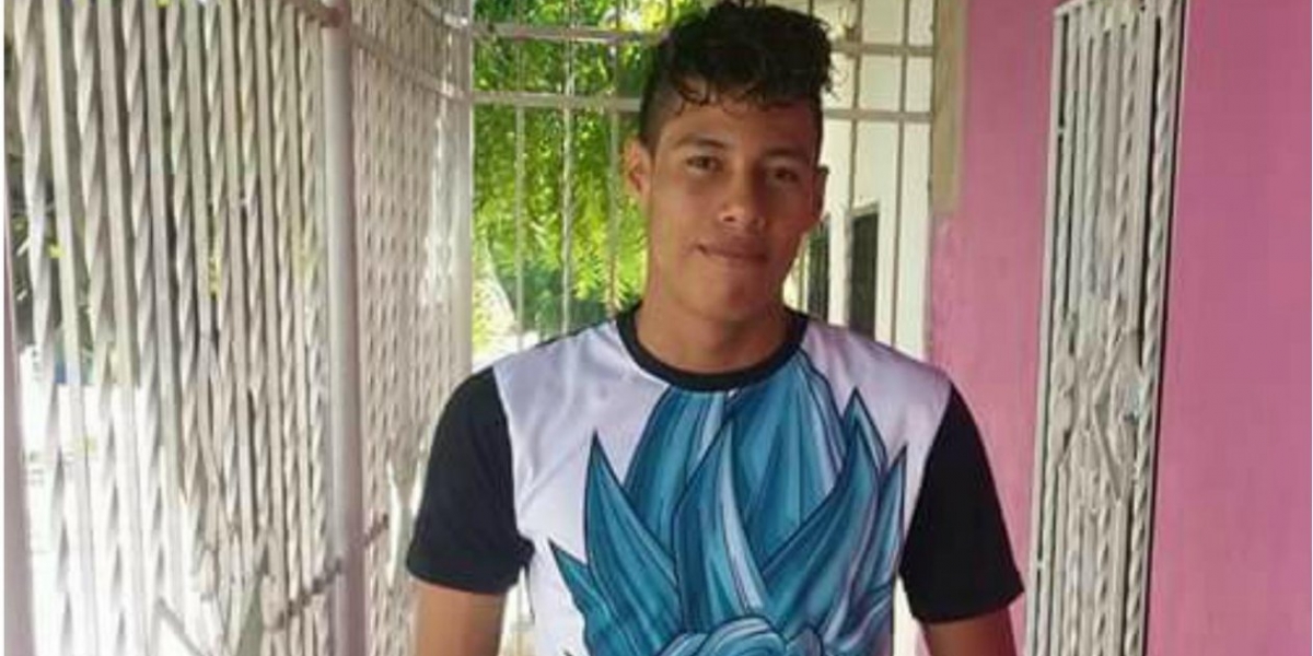 Royner Alexánder Ferrer Castillo, joven fallecido por inmersión.