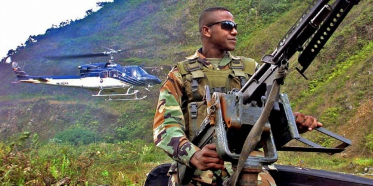 Archivo particular. Colombia seguirá sus operaciones militares.