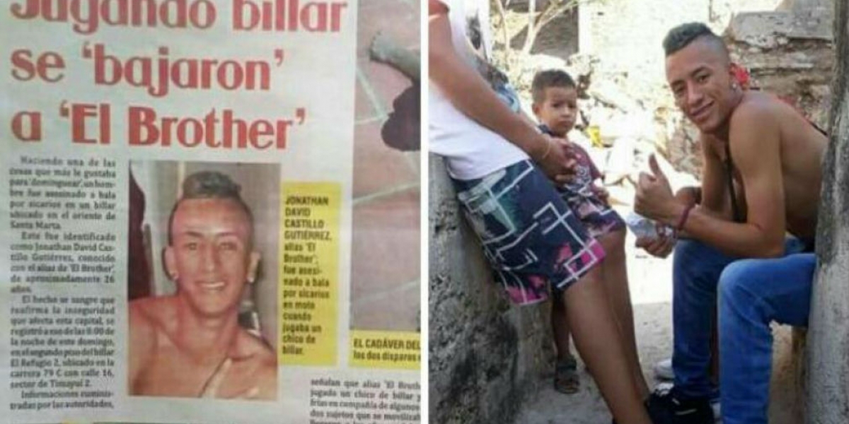 El Tiempo. Jhonatan Pérez Gutiérrez aseguró que la foto publicada por el periódico local fue tomada de su perfil de Facebook.
