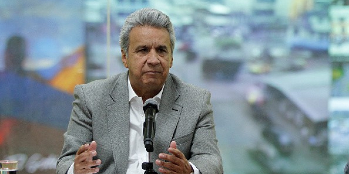 Lenin Moreno, presidente de Ecuador.