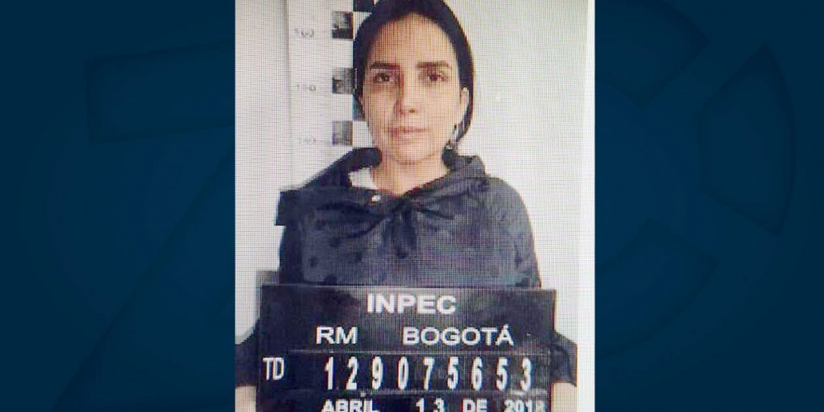 @noticiasRCN Aida Merlano, presa en la cárcel el Buen Pastor, de Bogotá.