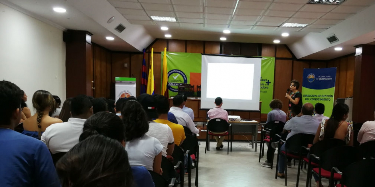 Oficina de Comunicaciones Unimagdalena. El primer ciclo de esta jornada se realizó en el auditorio Roque Morelli Zárate de la Institución.