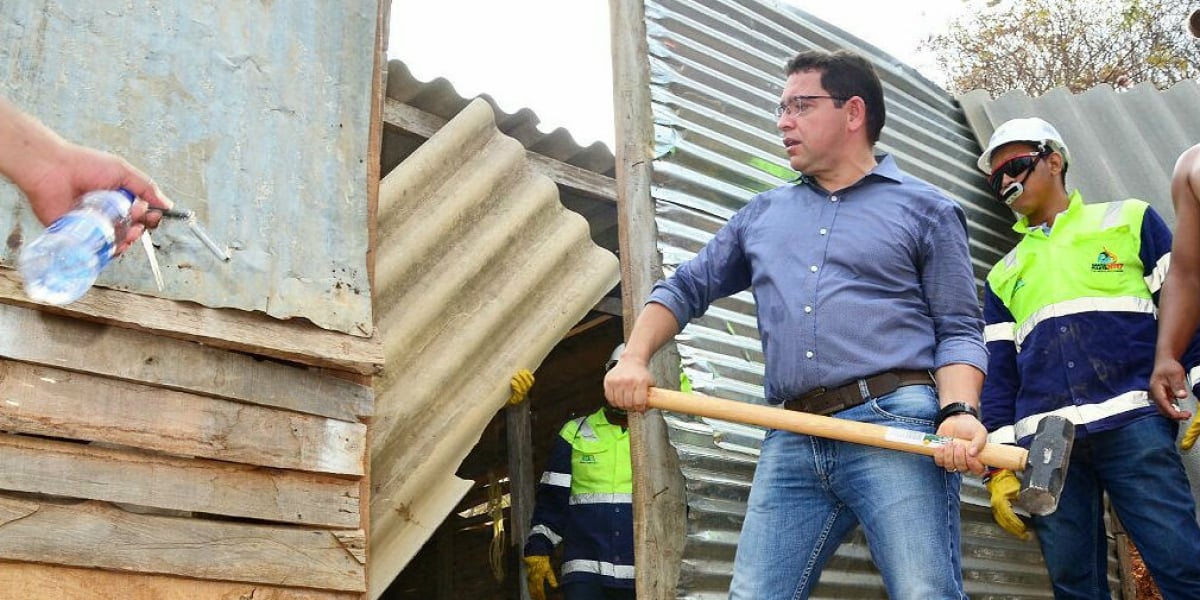 Oficina de Comunicaciones Alcaldía de Santa Marta. La ley estremeció a la delincuencia en Murallas de El Pando.