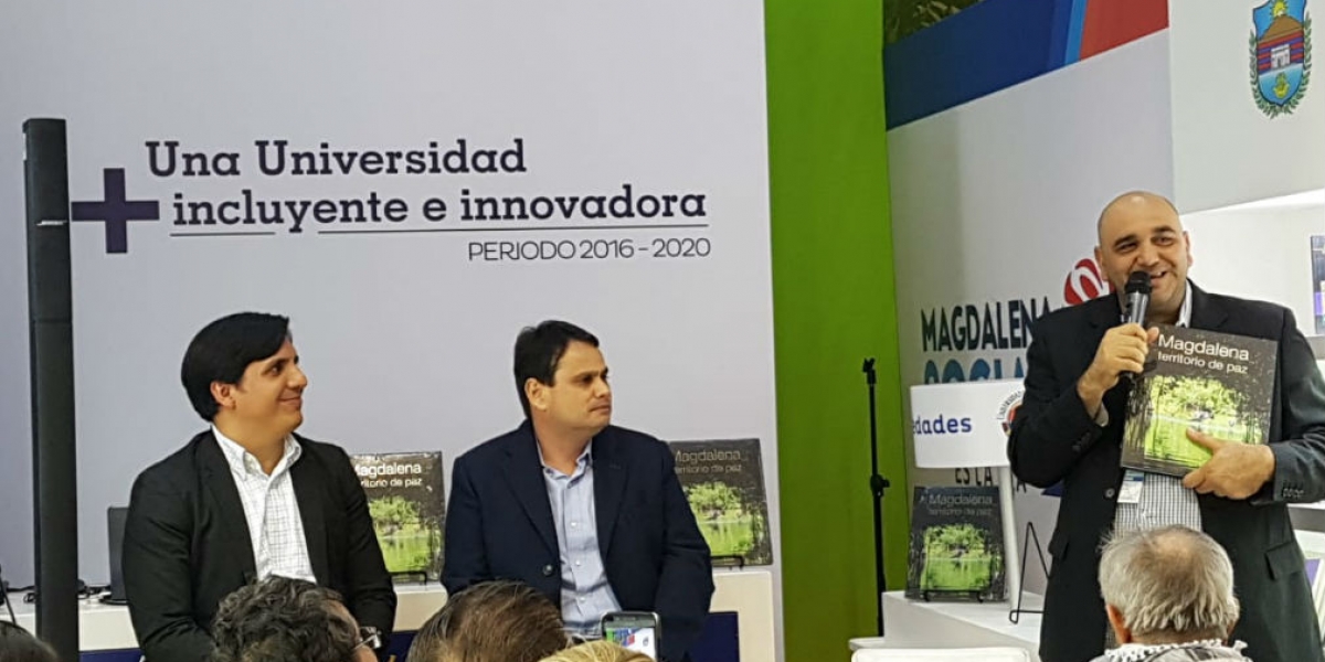 Unimagdalena. El lanzamiento del volumen, que contó con todo respaldo de la Coordinación de Publicaciones y Fomento Editorial de Unimagdalena, se desarrolló en la Filbo 2018.