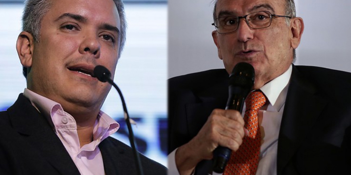 Archivo Iván Duque y Humberto De La Calle.