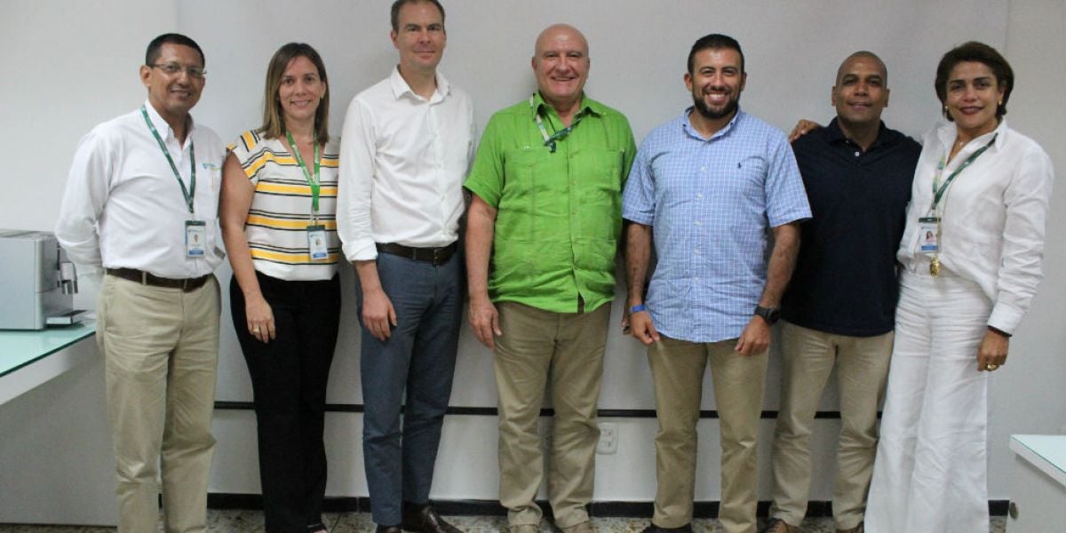 Puerto de Santa Marta Visita de miembros de la Embajada de E.E.U.U.