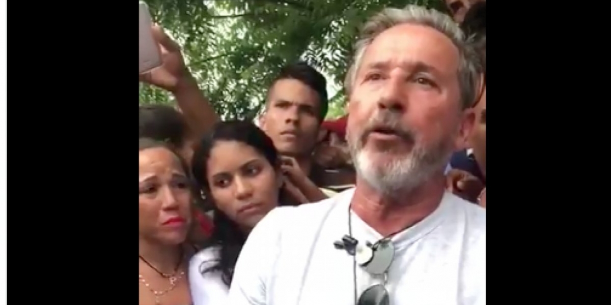 Captura de video. Promovió campaña con Human Rights Watch.