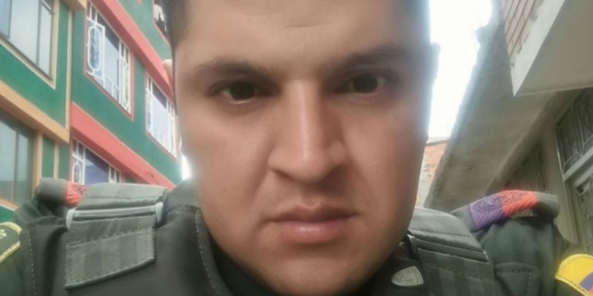 Facebook. Juan Camilo Pulido, patrullero asesinado por expolicía.