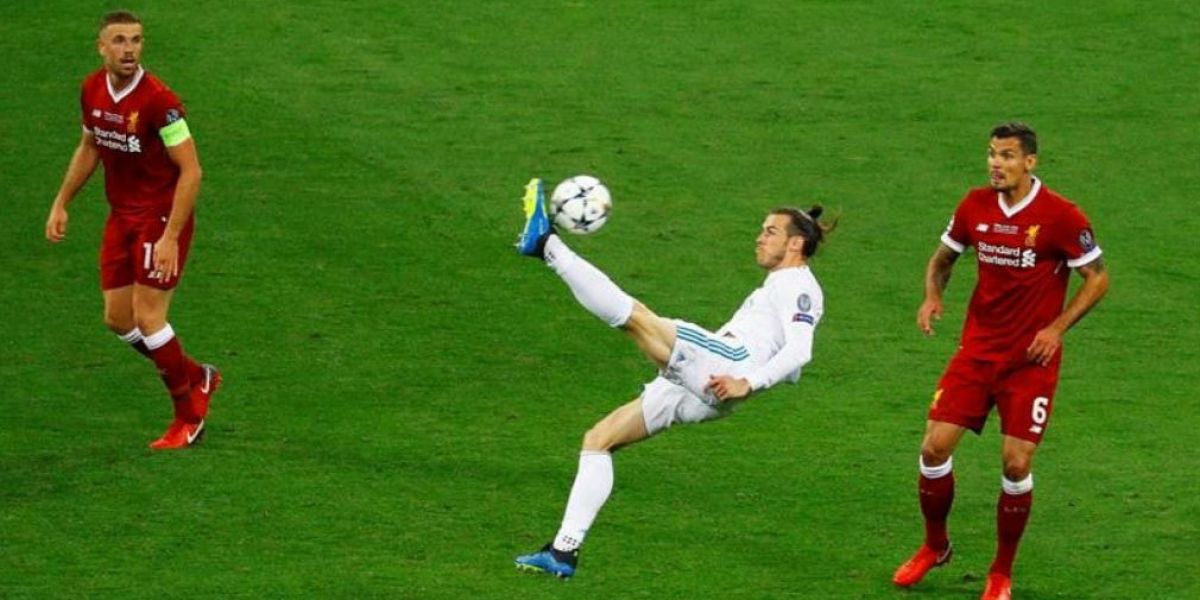 Chilena de Gareth Bale pone a ganar al Real Madrid.