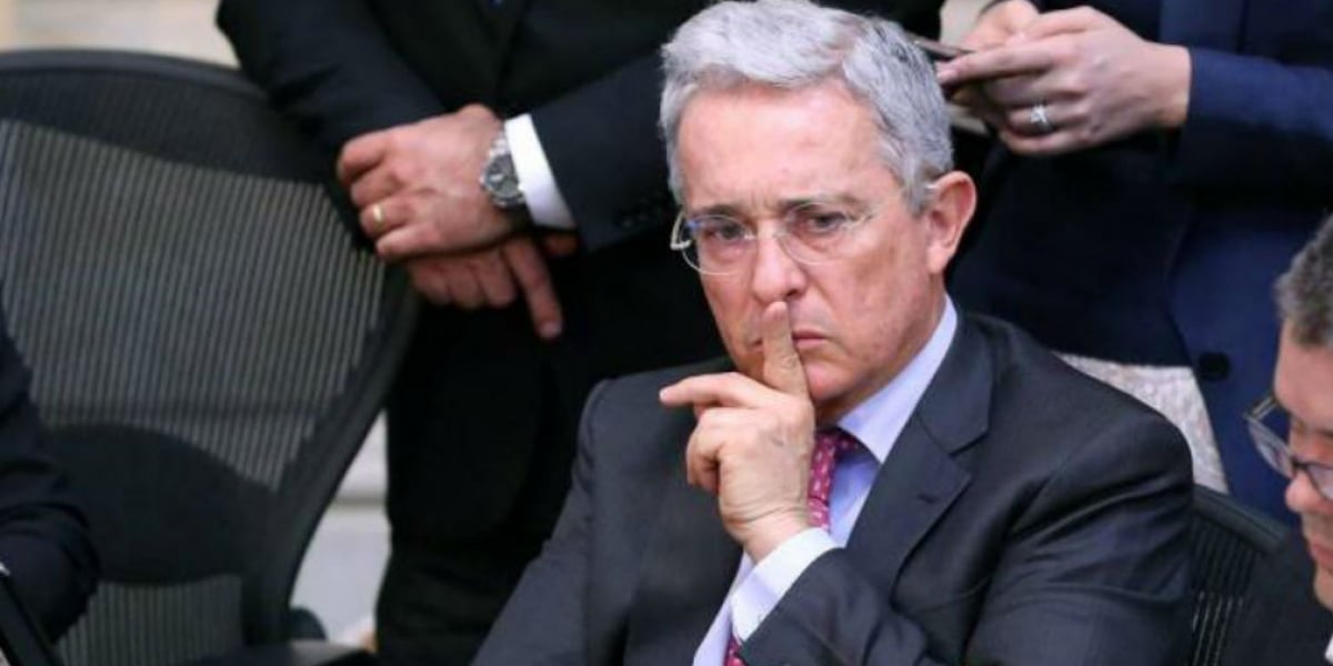 Tomada de El Tiempo. Álvaro Uribe.