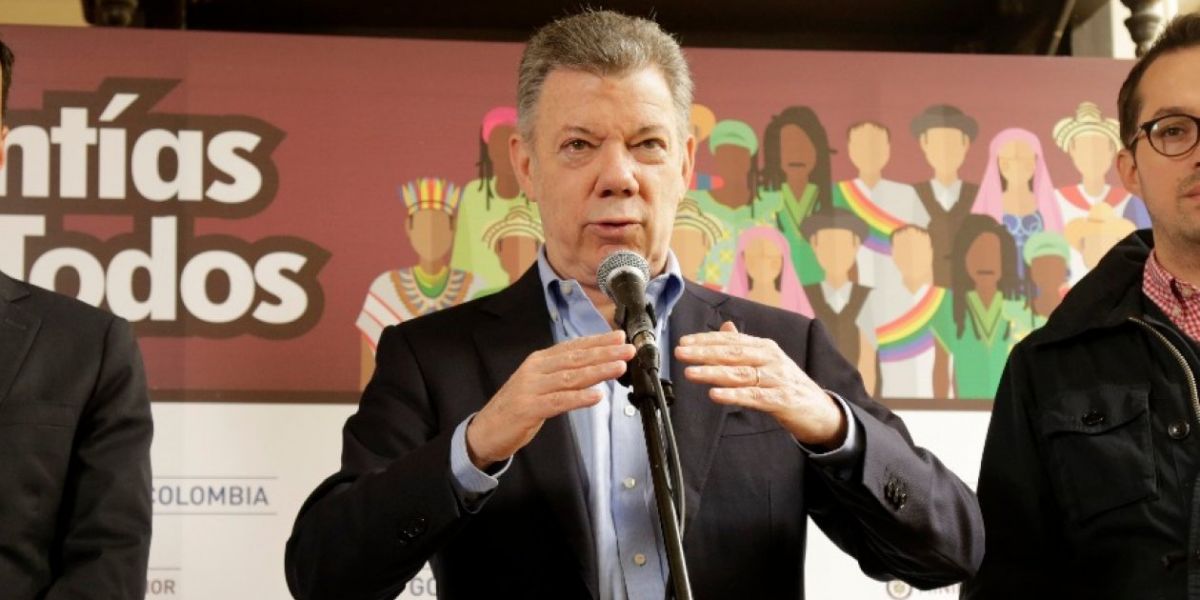 Juan Manuel Santos, presidente de Colombia.