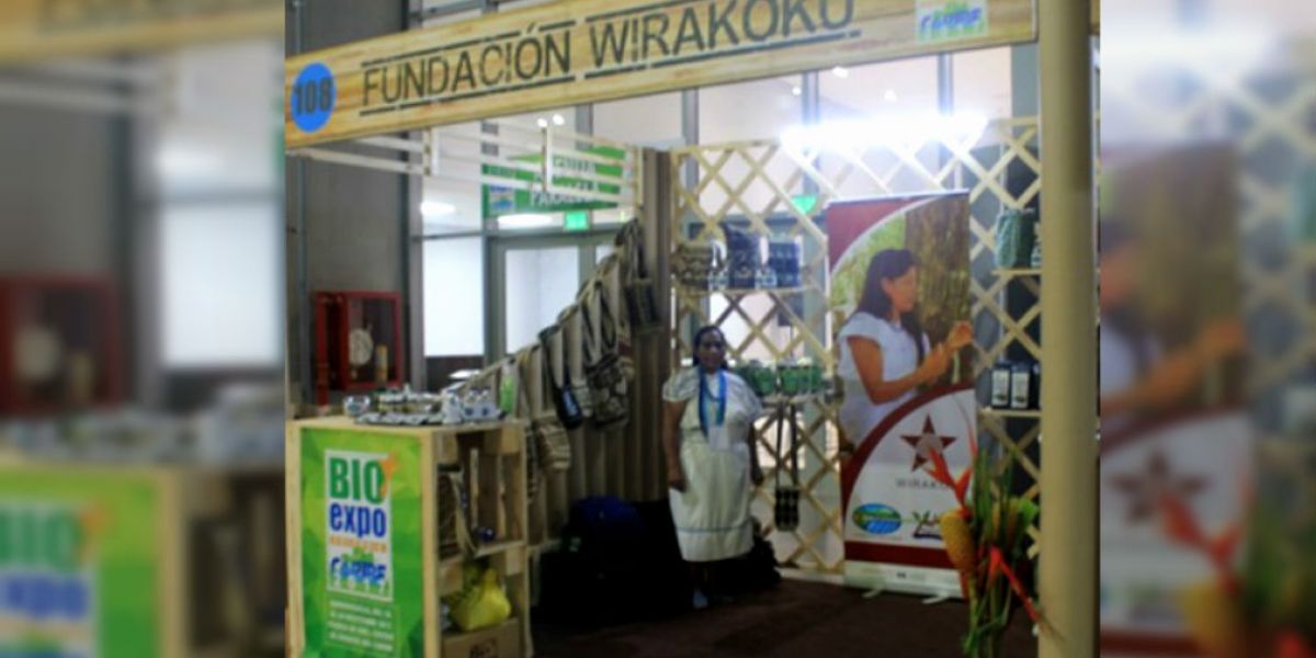 Archivo Corpamag. Fundación Wirakoku- Stand.