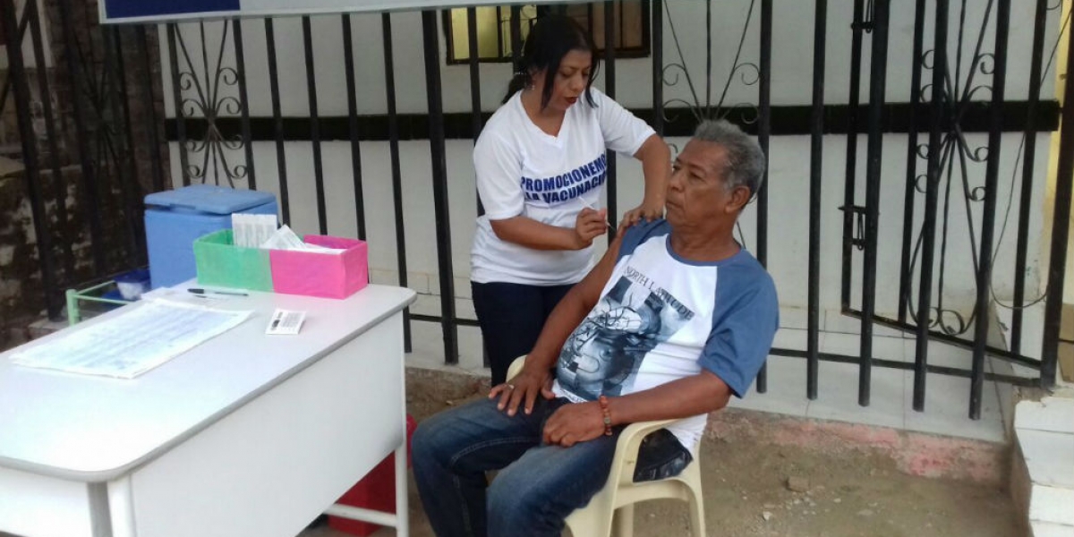 Alcaldía de Santa Marta La Secretaría de Salud continúa con el plan de vacunación a la población samaria.